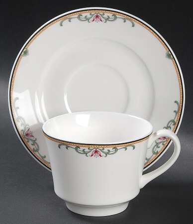 Hanover Park Flat Cup & Saucer Set