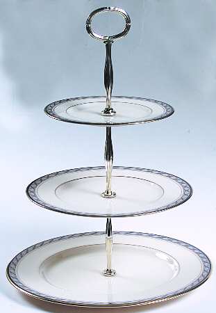 Harrison 13 7/8"-14 1/4" 3-Tiered Serving Tray(DP,SP,BB) HC