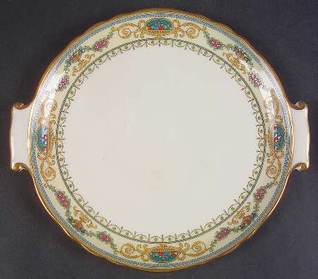 Harwood Handled Cake Plate