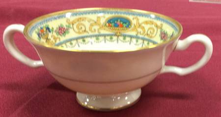 Harwood Footed Cream Soup Bowl