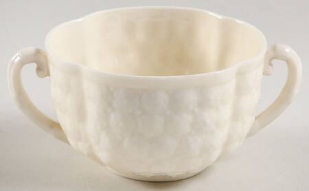 Hawthorne White Flat Bouillon Cup