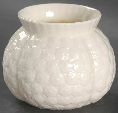 Hawthorne White Open Sugar Bowl