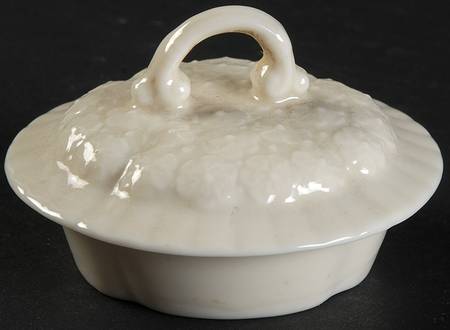 Hawthorne White Lid for Sugar Bowl
