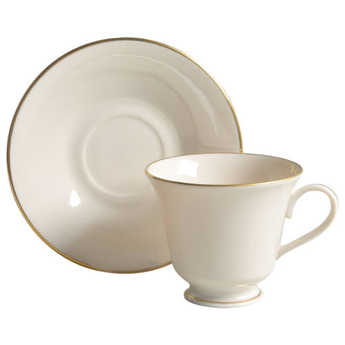 Hayworth Footed Cup & Saucer Set