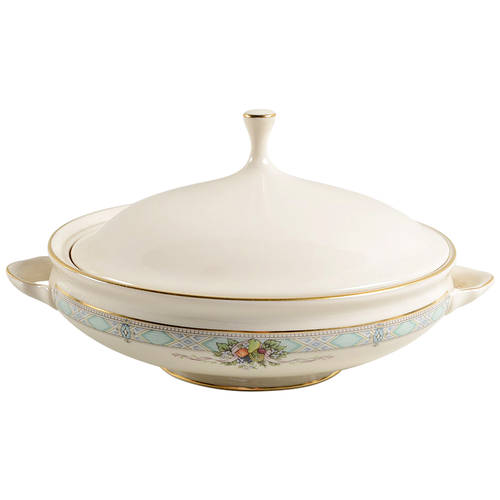 Heritage Glen Round Covered Vegetable by Lenox