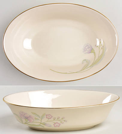 Heiress 9" Oval Vegetable Bowl