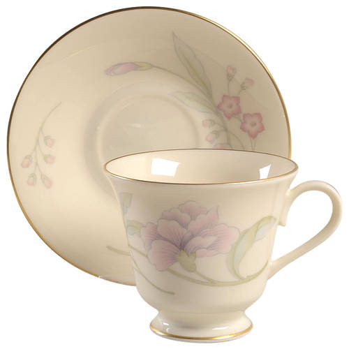 Heiress Footed Cup & Saucer Set