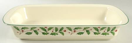 Holiday (Dimension) 13'' Rectangular Baker