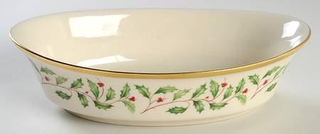Holiday (Dimension) 10" Oval Vegetable Bowl