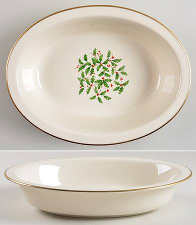 Holiday (Dimension) 9" Oval Vegetable Bowl