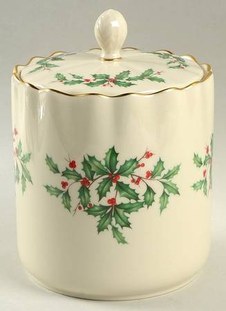 Holiday (Dimension) Biscuit Barrel & Lid