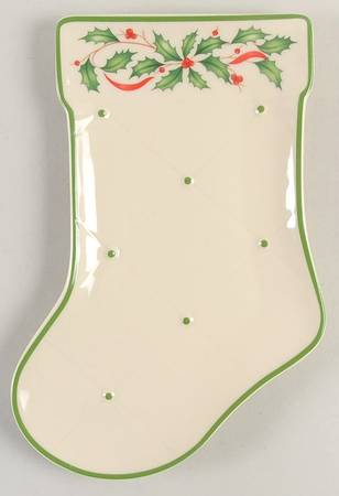 Holiday (Dimension) Stocking Accent Plate