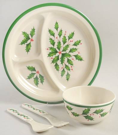 Holiday (Dimension) (4 Piece) Melamine Child's Set