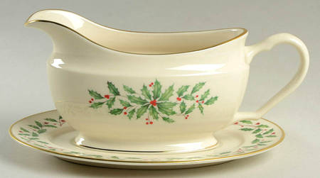 Holiday (Dimension) Gravy Boat & Underplate