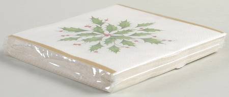 Holiday (Dimension) Package of Paper Beverage Napkins