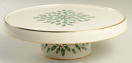 Holiday (Dimension) Footed Cake Plate/Chip & Dip/Punch Bowl Base