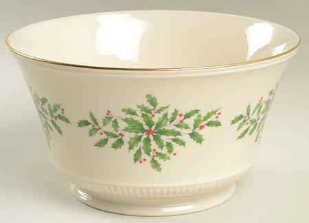 Holiday (Dimension) 8" Footed Bowl
