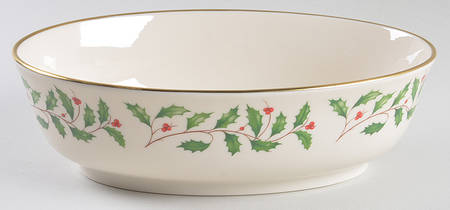 Holiday (Dimension) 9" Oval Vegetable Bowl