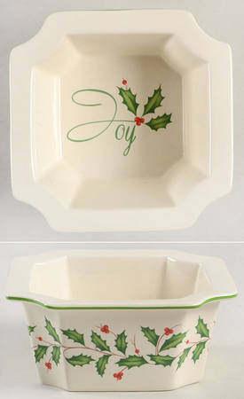 Holiday (Dimension) 4" Square Dish