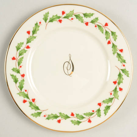 Holiday (Dimension) Accent Bread & Butter Plate Mono "S"