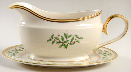 Holiday (Dimension) Gravy Boat & Underplate