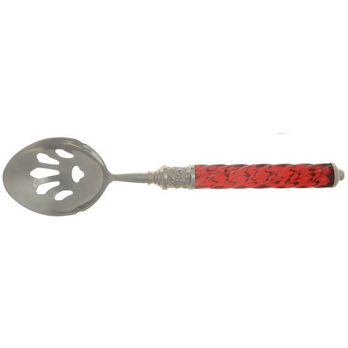 Holiday (Dimension) Slotted Serving Spoon with Stainless Bowl