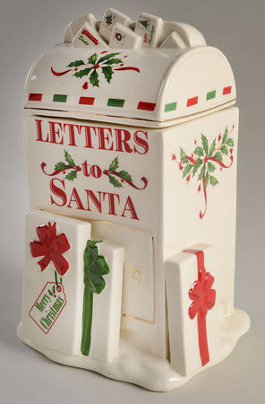 Holiday (Dimension) Figural Cookie Jar & Lid