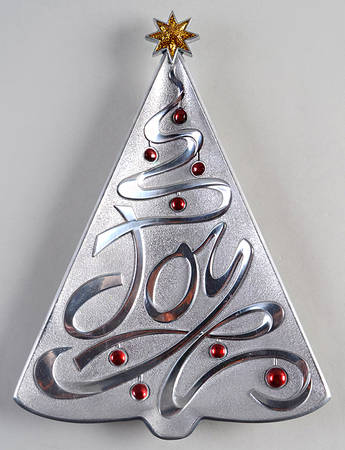 Holiday (Dimension) Metal Serving Tray