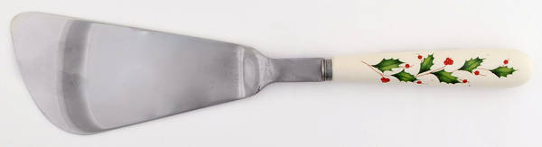 Holiday (Dimension) Ceramic Handle Metal Slotted Spatula
