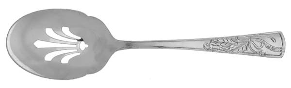Holiday (Dimension) Pierced Serving Spoon-All Stainless