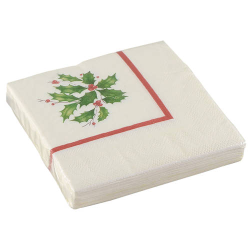 Holiday (Dimension) Package of Paper Beverage Napkins