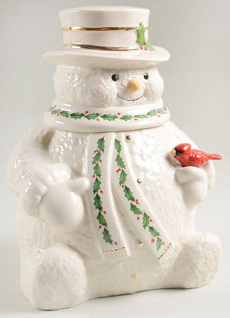Holiday (Dimension) Figural Cookie Jar & Lid
