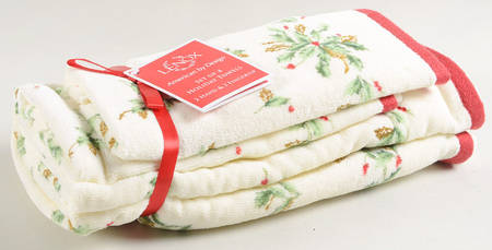 Holiday (Dimension) (4 Pc) Towel Set (2 Hand & 2 Fingertip)