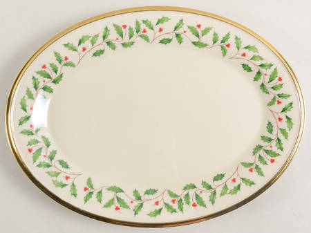 Holiday (Dimension) 14" Oval Serving Platter