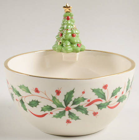 Holiday (Dimension) Figural Tree Open Candy Dish