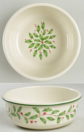 Holiday (Dimension) Medium Serve & Store Bowl, No Lid