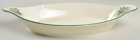 Holiday (Dimension) 11" Oval Baker/Vegetable Bowl