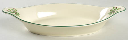 Holiday (Dimension) 11" Oval Baker/Vegetable Bowl