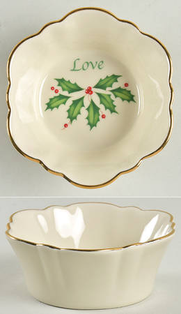 Holiday (Dimension) 4" Oval Bowl