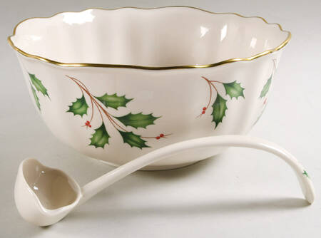 Holiday (Dimension) Punch Bowl & Ladle