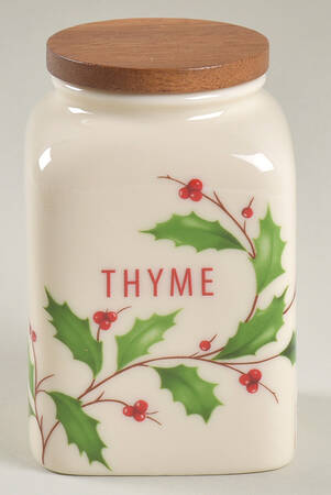 Holiday (Dimension) Thyme Spice Jar & Lid