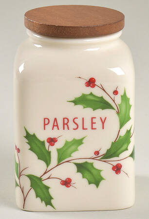 Holiday (Dimension) Parsley Spice Jar & Lid