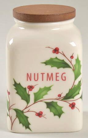 Holiday (Dimension) Nutmet Spice Jar & Lid