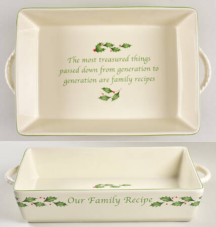 Holiday (Dimension) 13'' Rectangular Baker