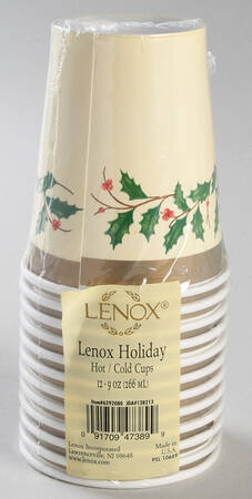Holiday (Dimension) 9 Oz Paper Hot/Cold Cup - Set of 12