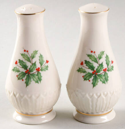 Holiday (Dimension) Sculpted Salt & Pepper Set