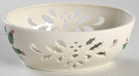 Holiday (Dimension) Pierced Oval Box No Lid