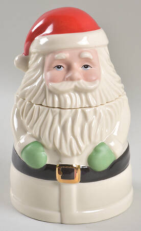 Holiday (Dimension) Figural Treat Jar & Lid