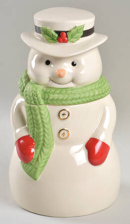 Holiday (Dimension) Figural Treat Jar & Lid