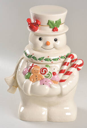 Holiday (Dimension) Figural Cookie Jar & Lid